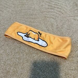 Sanrio Gudetama skincare headband